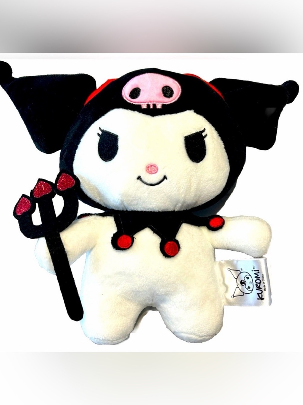 Kuromi By Sanrio Plush Hello Kitty Halloween Little Devil Costume Plushie NEW